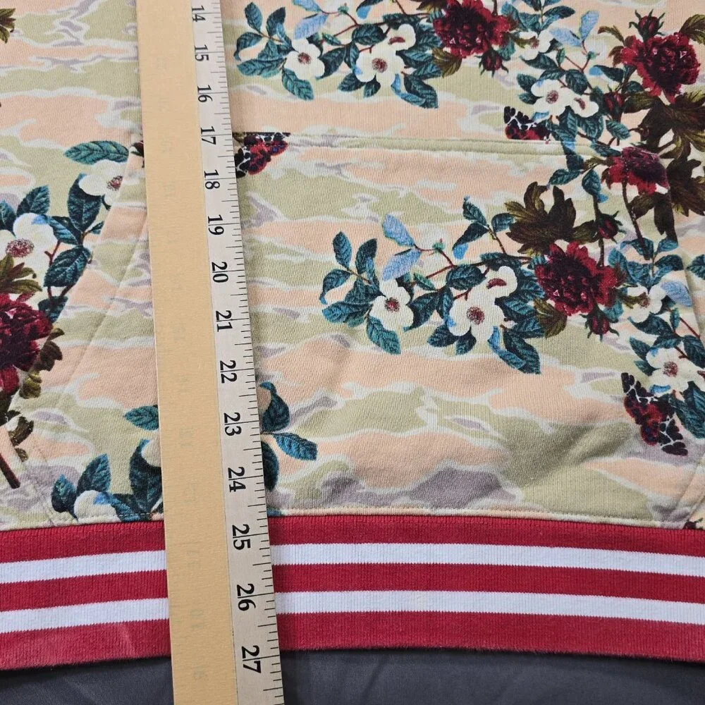 Billionaire Boys Club VINTAGE Floral Hoodie Sweatshirt Size Large